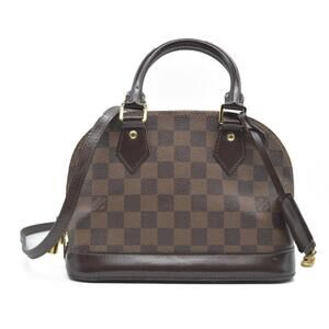 $1940 Louis Vuitton Damier Ebene Alma BB 2017 AA4177